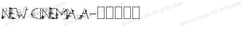 new cinema a字体转换